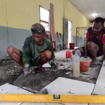 TMMD Kodim 1710/Mimika Merehapbilitas Gereja St. Paulus