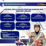 Keliling Yuk! SIM Kamu Hampir Habis? Cek Jadwal SIM Keliling Bekasi Pekan Ini
