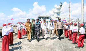 Mengawal Rupiah, Menjaga Negeri, Tim Expedisi Rupiah Berdaulat Bersama Lanal Dumai Mengabdi Diujung Negeri