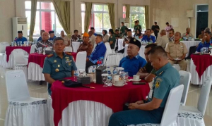 Danlanal dan Para Pejuang Bangsa Sambut Pesan Semangat 45 dari Presiden Prabowo
