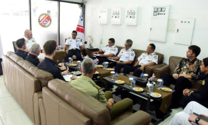 Bakamla RI Sambut Chief Maritime Border Command Australia di Jakarta