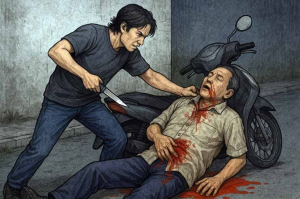 Pria Buruh Harian di Bekasi Luka Parah Setelah Disayat Teman Sendiri
