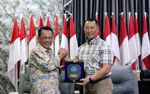 Danlanal Dumai Tanam Semangat Hijau di Rokan Hilir