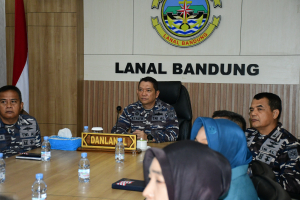 Danlanal Bandung Hadiri Briefing Strategis Koarmada I Jelang Latihan Penegakan Keamanan Laut 2025