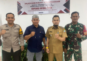 Warga Akcaya Sepakat Dirikan Koperasi Merah Putih, Taufik Sabani Terpilih Jadi Ketua