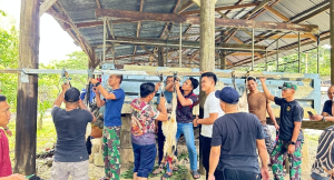 Lanal Simeulue Tebar Kepedulian di Hari Raya Idul Adha 1446 H