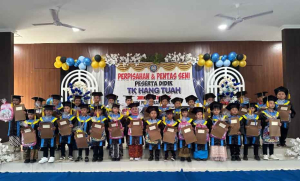 Pentas Seni Meriah Warnai Pelepasan Siswa TK Hang Tuah Dabo Singkep T.A. 2024/2025