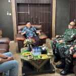 Perkuat Sinergi Penegakan Hukum, Danlanal Dabo Singkep Kunjungi Kejari Lingga