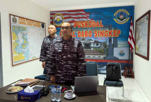 Danlanal Dabo Singkep Turut Saksikan Pemusnahan 2 Ton Sabu di Batam