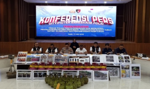 Dittipidter Bareskrim Gagalkan Penjualan Sisik Trenggiling