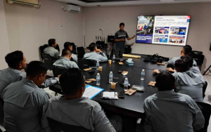 Bakamla Zona Barat Tingkatkan Profesionalisme Personel Latihan Pertahanan dan Keamanan