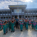 Tumbuhkan Jiwa Negara Maritim, Prajurit Lanal Bintan Dampingi Siswa TK Kunjungi KRI