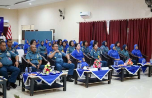 Danlantamal IX dan Ketua Korcab IX DJA III Ikuti Pembekalan Pangkoarmada RI