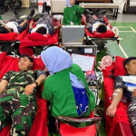 HUT ke-64 Kolinlamil: Satlinlamil 3 Donor Darah di Atas Geladak KRI Banjarmasin-592
