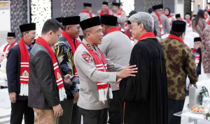 Doa Lintas Agama Warnai Hari Bhayangkara ke-79 di Polda Jabar
