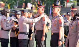 Polda Jabar Gelar Upacara Kenaikan Pangkat 1 Juli 2025