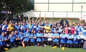 Kapolda Jabar Turun Lapangan Pekan Futsal Antar Satker Meriahkan HUT Bhayangkara ke-79