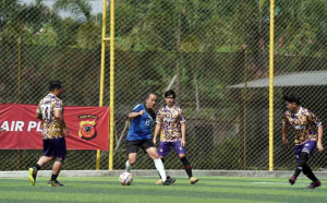 Polda Jabar Gelar Pertandingan Mini Soccer Seru Sambut HUT Bhayangkara ke-79