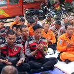 Polresta Cirebon dan Tim Gabungan Gelar Doa Bersama di Lokasi Longsor Gunung Kuda