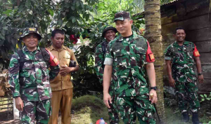 Desa Guaria Akhirnya Punya Sumber Air Bersih Berkat Satgas TMMD Kodim 1501/Ternate