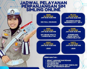 Enggak Perlu ke Kantor Satpas, SIM Keliling Hadir di Kabupaten Bekasi Minggu Ini