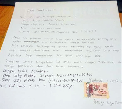 Super Indo di Bekasi Diduga Intimidasi dan Sita Handphone milik SPG Event 1 Foto Istimewa 63