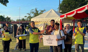 Busung FC Juara Bupati Cup 2025, Turnamen Sepak Bola Meriah Digelar di Lanal Bintan