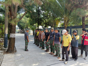 Prajurit Hiu Perkasa Turun Gunung di Depok! Bareng Warga Bangun Desa Lewat TMMD ke-124