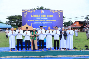 Idul Adha di Lanud Sultan Hasanuddin Tegaskan Semangat Berkurban dan Kepedulian Sosial