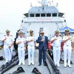 Lantamal I Sambut Kehadiran Kapal Perang India INS Saryu di Belawan
