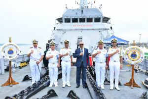 Lantamal I Sambut Kehadiran Kapal Perang India INS Saryu di Belawan
