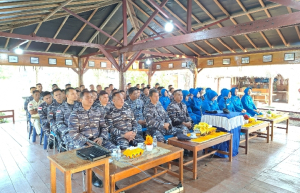 Penuh Haru dan Apresiasi, Danlanal Simeulue Pamit Lewat Exit Briefing
