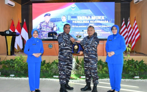 Lantamal I Sambut Kunjungan Kerja Pangkoarmada I dan Ketua Daerah Jalasenastri Armada I