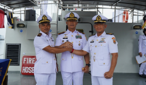 Lettu Laut (P) Rusmandi Nahkodai KAL Tedung I-1-37 Kawal Laut Riau