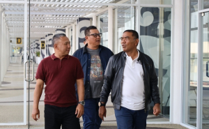 Danlantamal I Antar Kepulangan Pangkoarmada I Usai Safari Kerja di Wilayah Barat