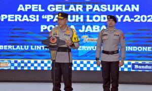 Kapolda Jabar Pimpin Apel Gelar Pasukan Operasi Patuh Lodaya 2025
