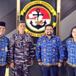 Komandan Lanal Bintan Terima Kunjungan Kepala Distrik Navigasi Tanjungpinang