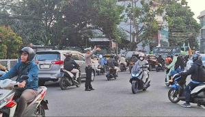 Atur Lalin di GT Pasteur–Gunung Batu, Ditlantas Polda Jabar Gencarkan Operasi Patuh Lodaya 2025