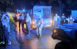 Kodim 1710/Mimika dan Polres Mimika Kompak Gelar Patroli Gabungan