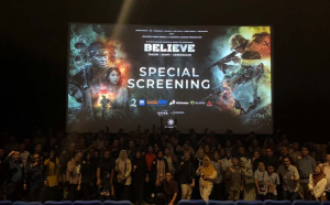Prajurit Yonmarhanlan III dan Keluarga Nobar Film Believe