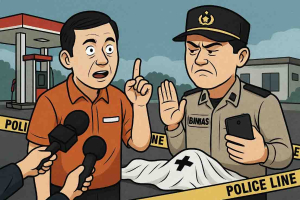 Bimas Polsek Rawalumbu Bantah Pernyataan Arifin soal Investigasi Kematian Pekerja di SPBU 34-17120