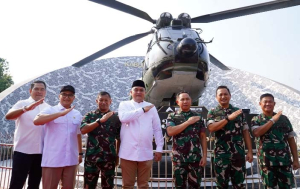 Panglima TNI Resmikan Monumen Helikopter SA-330 Puma di Bogor