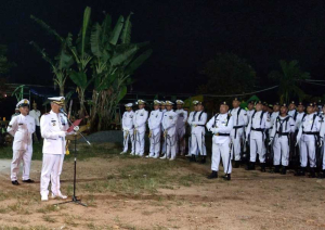 Danlanal Bintan Pimpin Upacara Militer Iringi Pemakaman Kadiskum Lantamal XIV Sorong