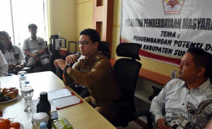 Wabup Fajar Buka Pelatihan Pemberdayaan Masyarakat Desa