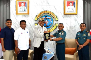 Pererat Sinergi Maritim, Danlantamal I Terima Kunjungan Presiden INAMPA