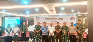 Sinergi Kodim 1710/Mimika Menghadiri Forum Penguatan Desa dan Adat