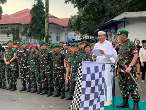 Komandan Lanal Bandung Hadiri Pelepasan Calon Taruna Akademi TNI TA. 2025