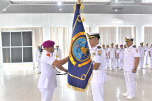 Estafet Kepemimpinan di Ujung Barat Nusantara, Danlantamal I Pimpin Sertijab Danlanal Simeulue