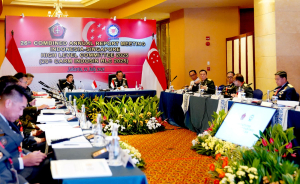 Tegaskan Komitmen Jaga Stabilitas Kawasan Lewat Forum HLC CARM-INDOSIN ke-26 di Jakarta