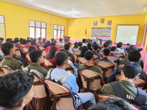 Satgas TMMD Kodim 1506/Namlea Ajak Siswa SMK N 3 Buru Selatan Tangkal Radikalisme